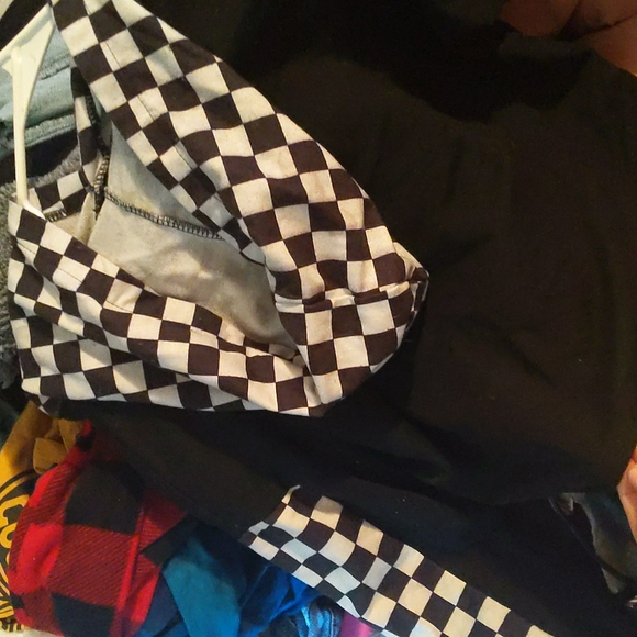 A checkers crop top jacket super cute - Picture 2 of 2